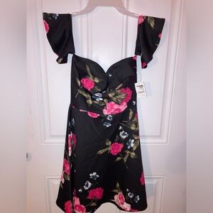 Charlotte Russe size Small Floral dress